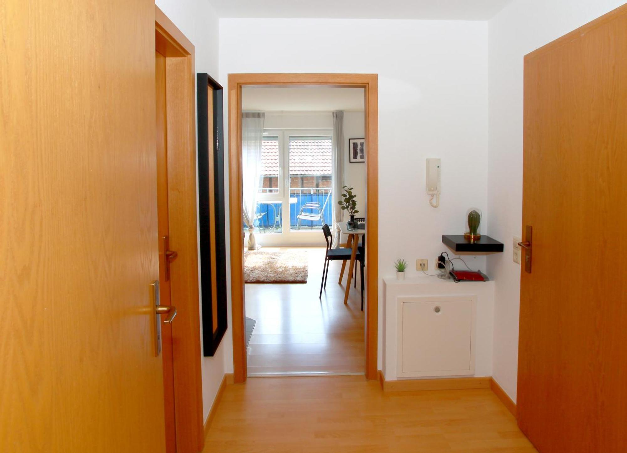 Ferienwohnung Mila Naehe Messe In FDH Exterior photo